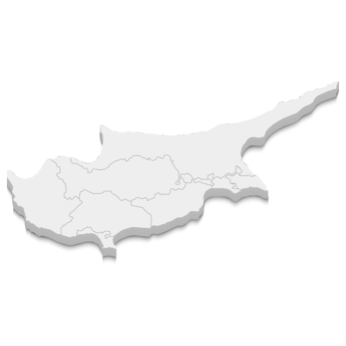 Cyprus regional network map