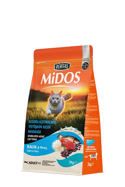 Balıklı ve Pirinçli Kısırlaştırılmış Yetişkin Kedi Maması 2 Kg