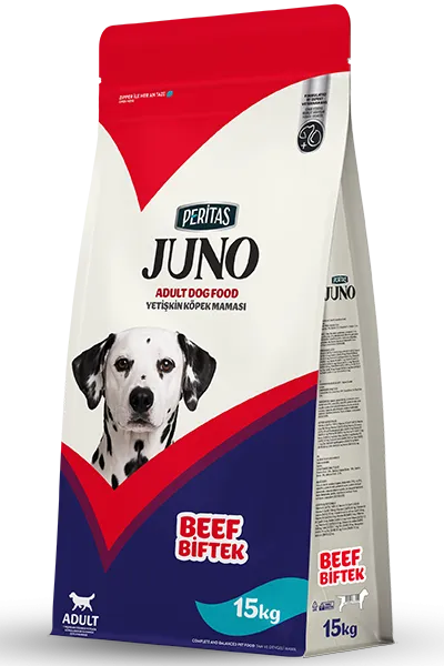 Biftek ve Pirinçli Yetişkin Köpek Maması 15 Kg