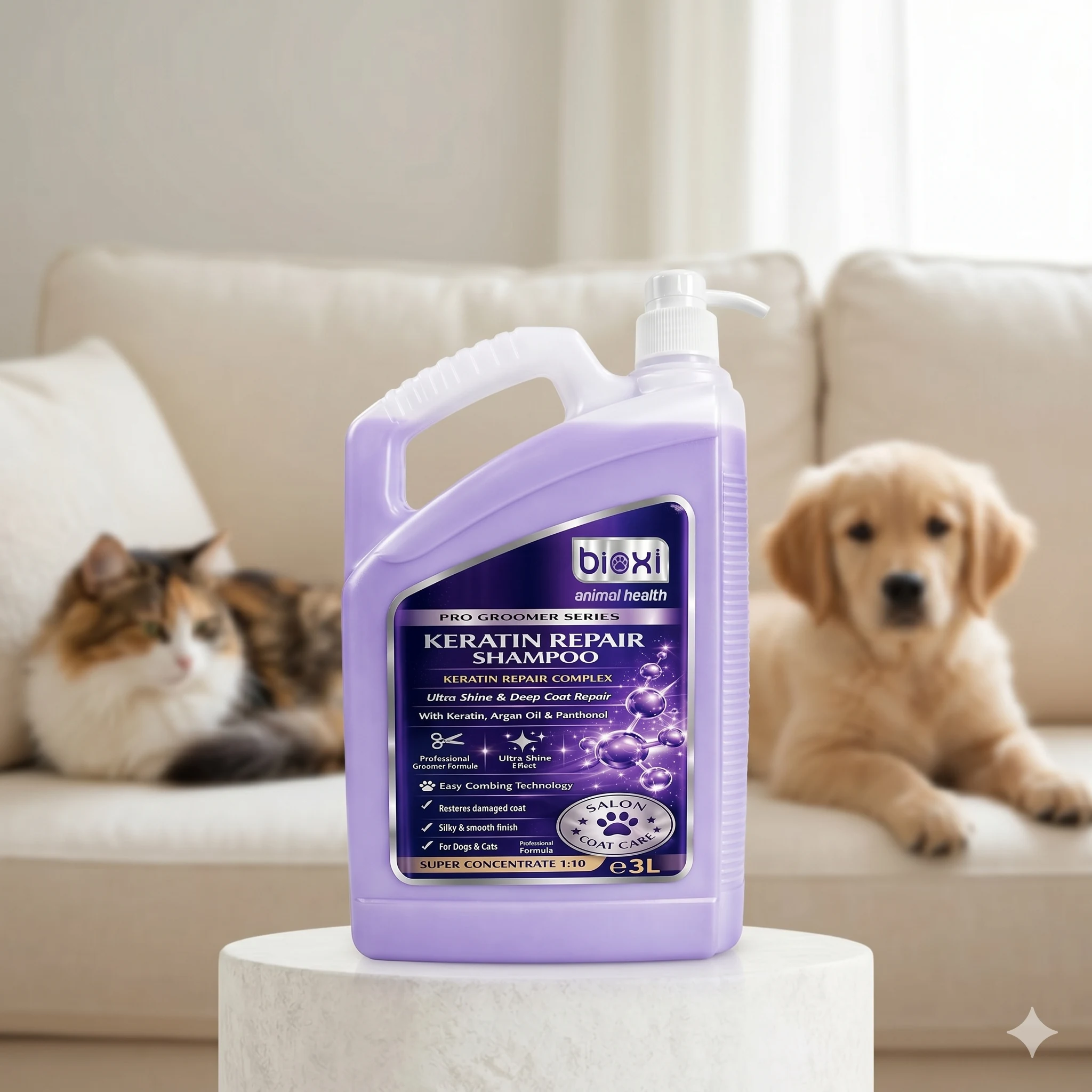 KERATİN PET SHAMPOO 3 LT