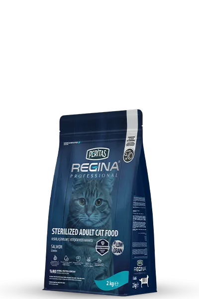 Düşük Tahıllı Somonlu Kısırlaştırılmış Kedi Maması 2kg
