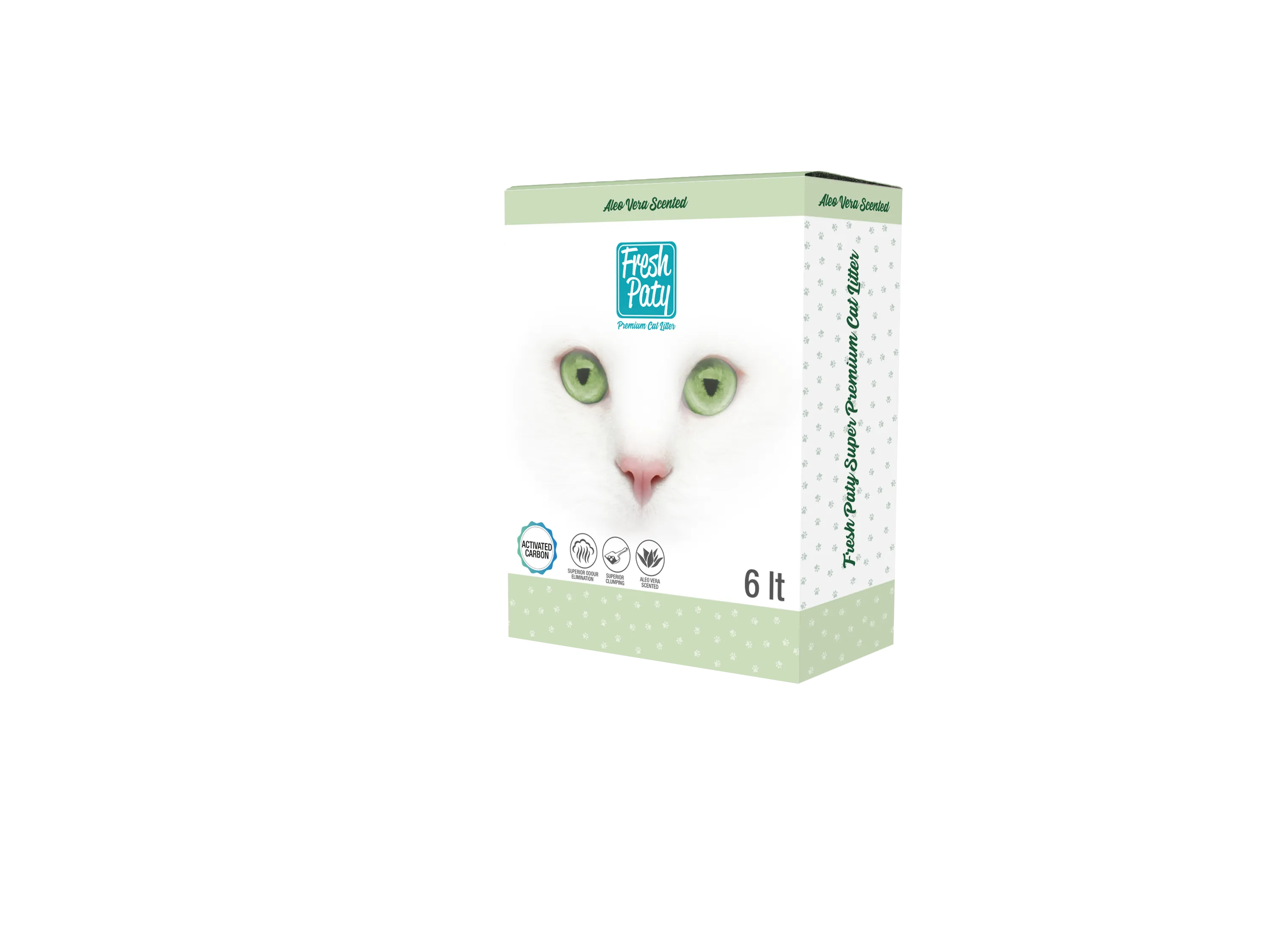 Fresh Paty Aloe Vera Kokulu Kedi Kumu-6 lt