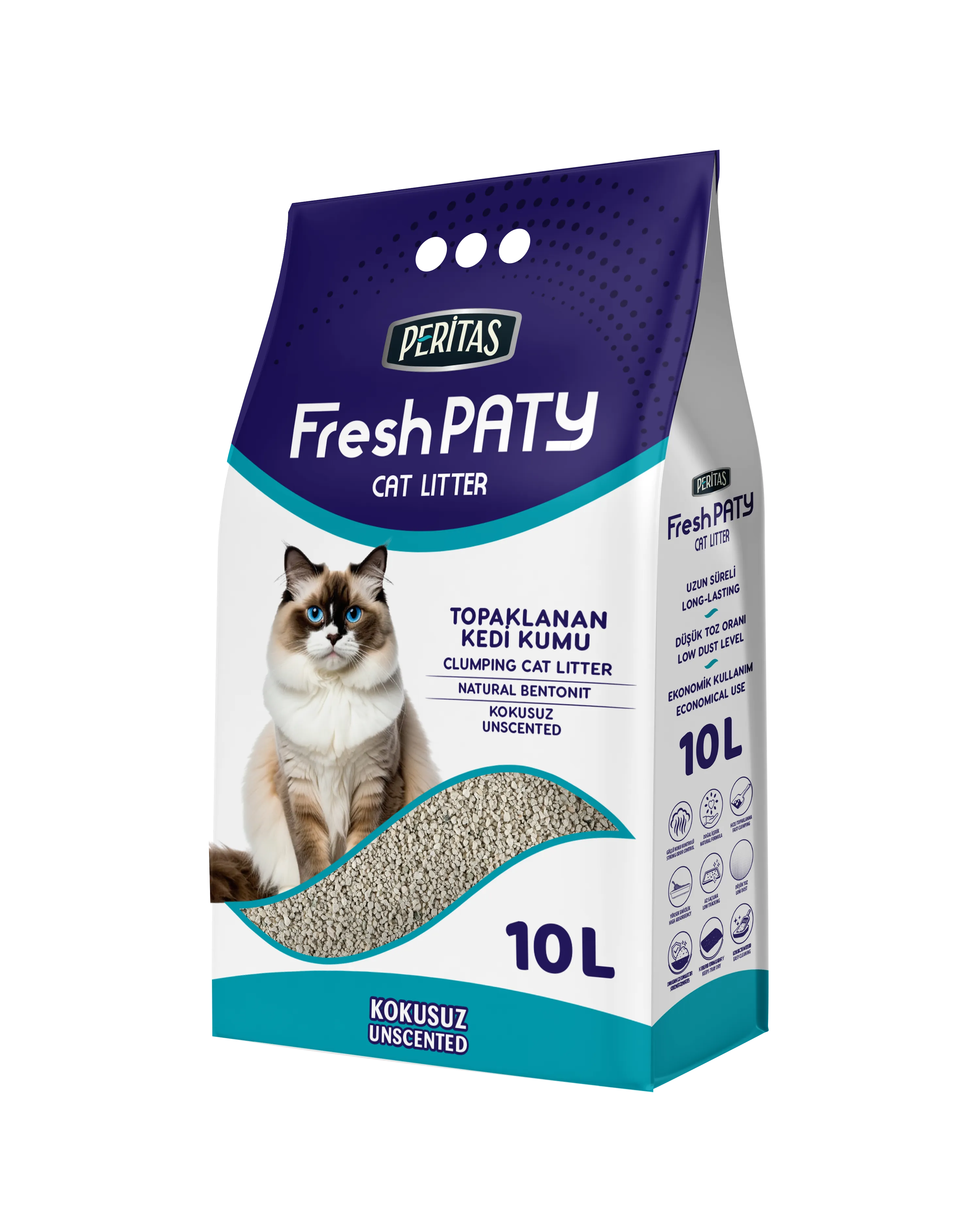 Fresh Paty Kedi Kumu Kokusuz -10 Lt