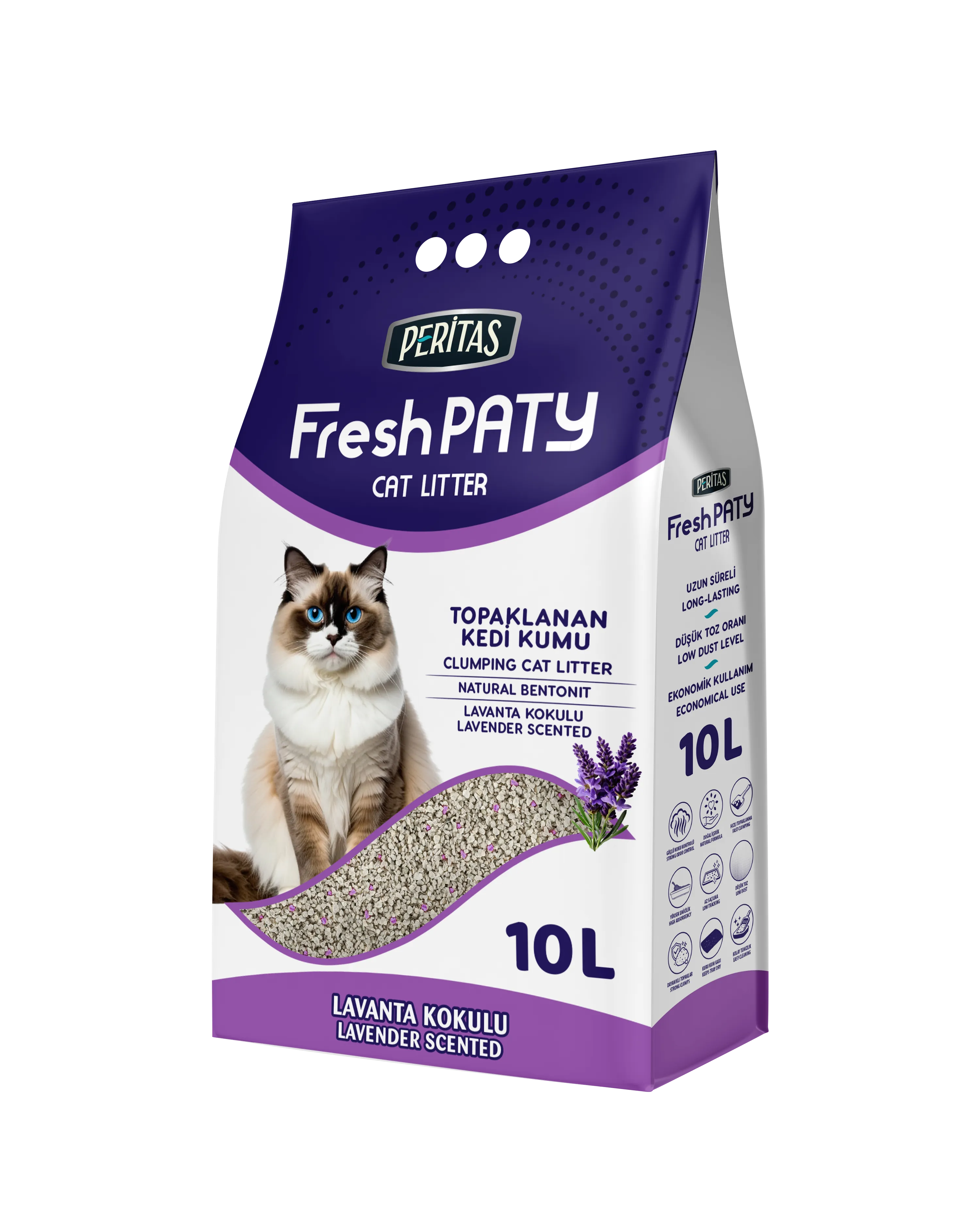 Fresh Paty Kedi Kumu Lavanta Kokulu - 10 Lt