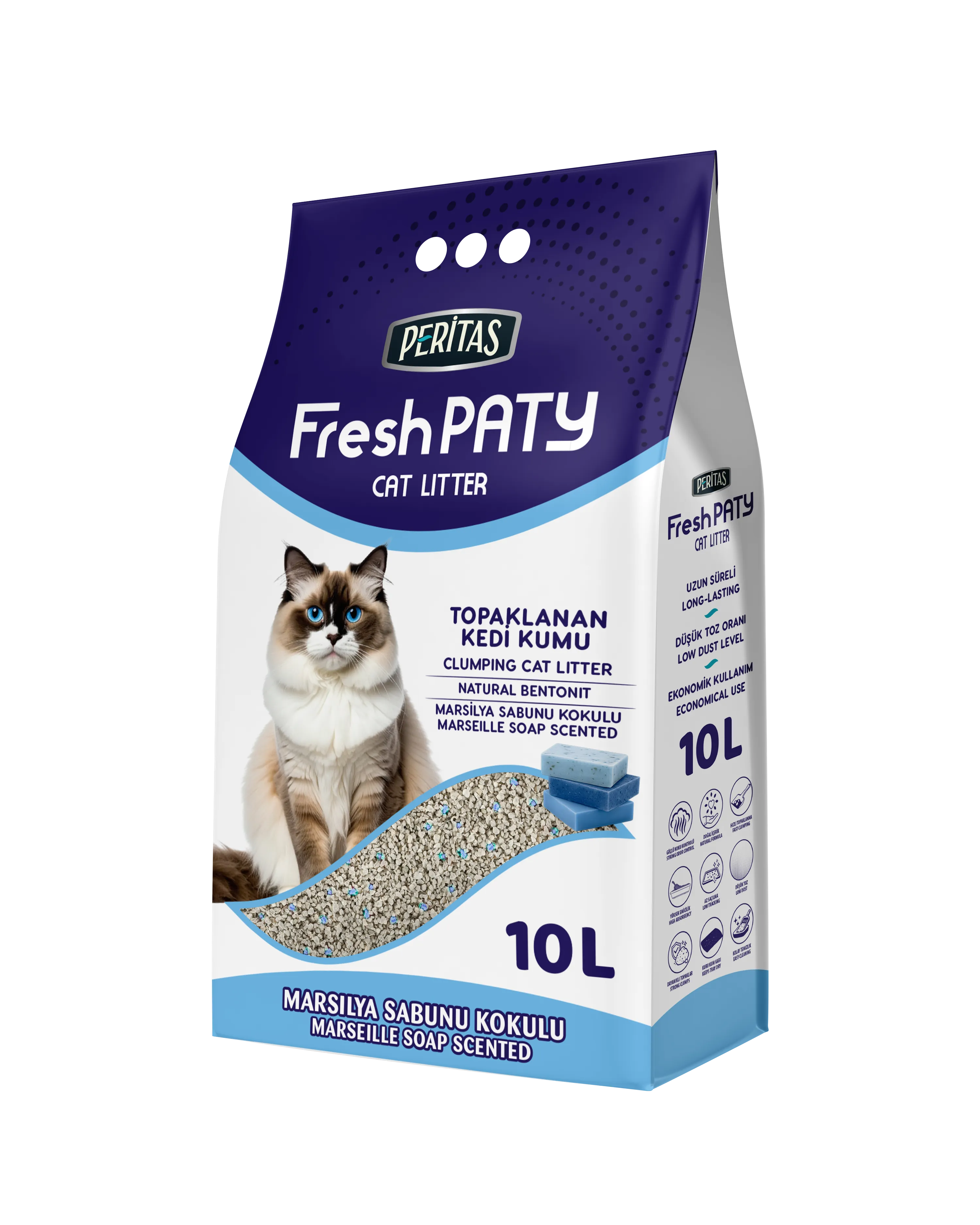 Fresh Paty Kedi Kumu Marsilya Sabunu Kokulu- 10 Lt