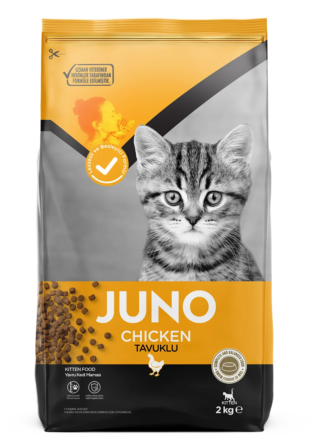 Tavuklu Yavru Kedi Maması 2 Kg